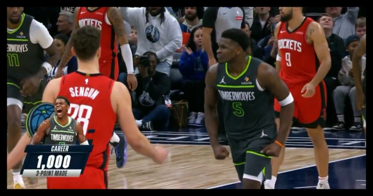  23歲186天！愛德華茲成NBA歷史上最年輕投進1000記三分球員