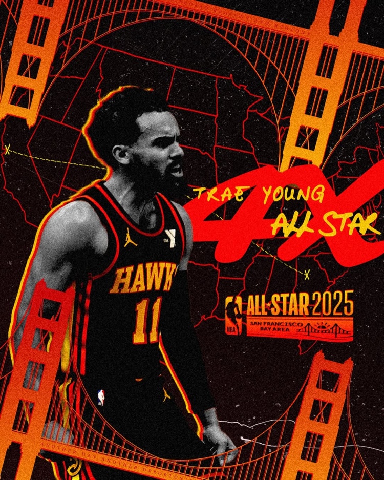  遞補入選全明星陣容！特雷-楊：生活中有些事比自己重要 4次啦