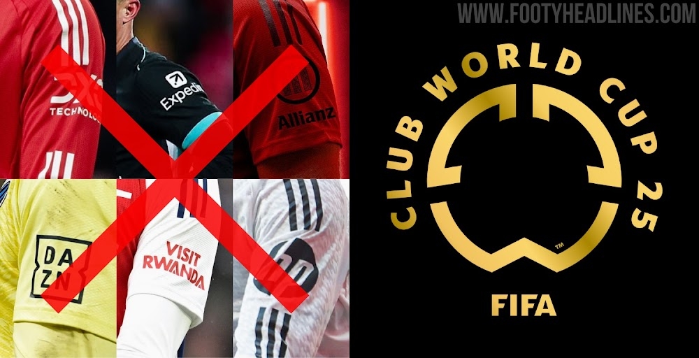  FIFA不允許世俱杯球隊有袖標(biāo)贊助，需貼上世俱杯徽標(biāo)