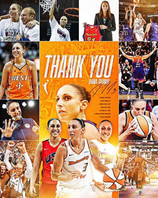  傳奇落幕！WNBA巨星陶樂西宣布退役 結(jié)束20年職業(yè)生涯
