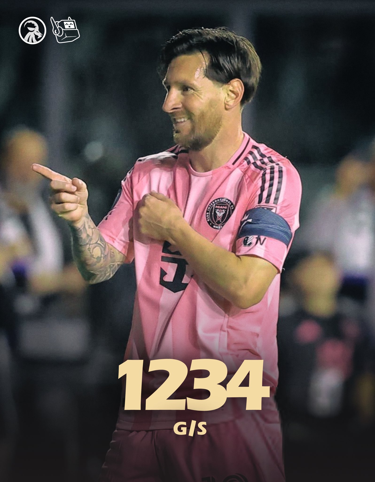  回歸即進球！37歲梅西生涯目前853球381助，參與進球數(shù)1234球！