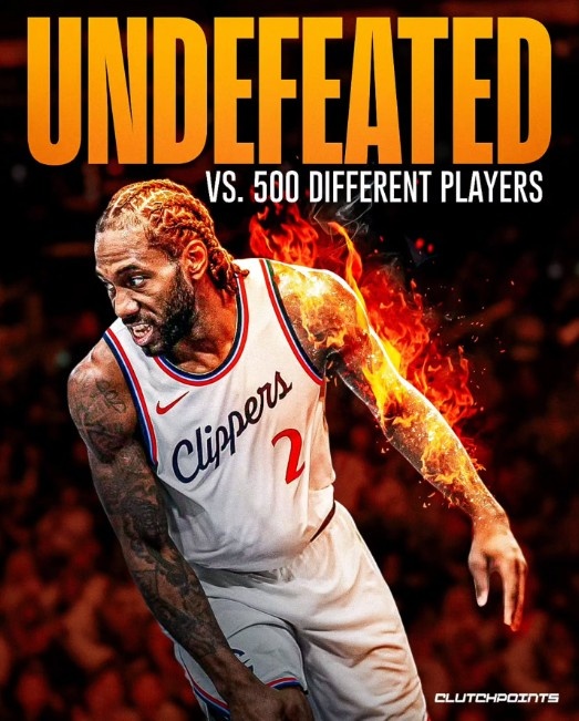  罕見統(tǒng)計！小卡對500球員保持不敗NBA首人 榜單2-6僅老詹非他隊友