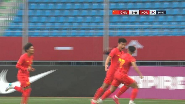  U22國(guó)足1-0韓國(guó)全場(chǎng)數(shù)據(jù)：控球率49%落后韓國(guó)，10射7正領(lǐng)先對(duì)手
