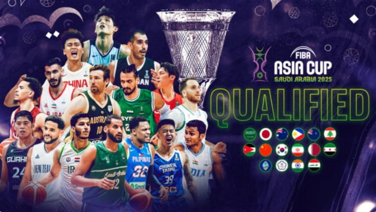  8月在沙特舉辦！FIBA官網(wǎng)：男籃亞洲杯抽簽儀式將在下月8號舉行