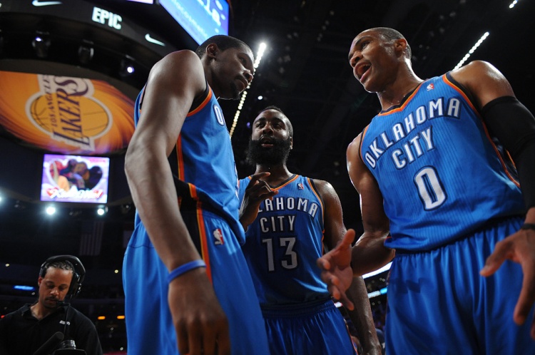  雷霆三少得分全部進入歷史前20！他們是NBA歷史最大的如果嗎？