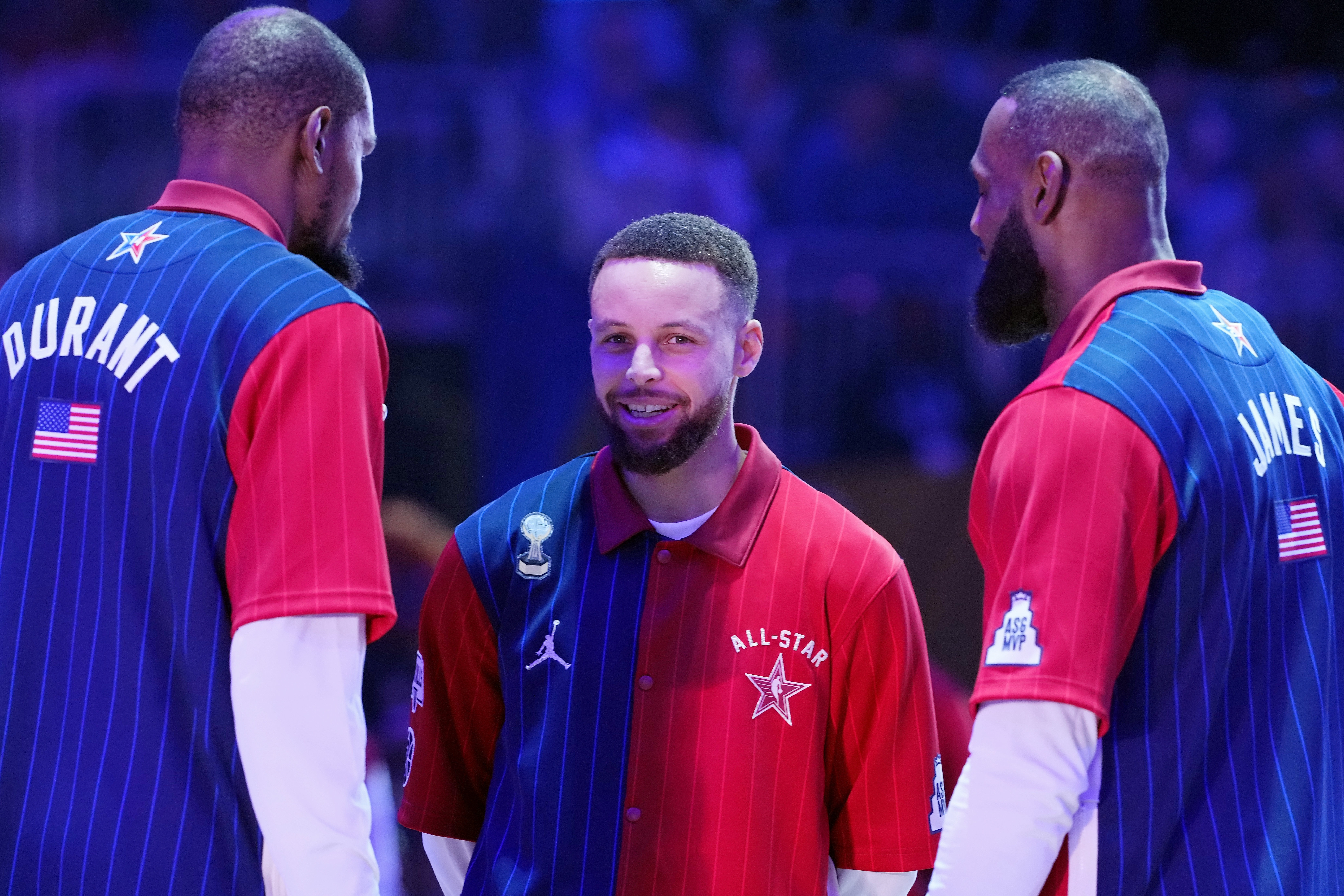  美國(guó)隊(duì)！NBA全明星正賽選人：詹杜庫(kù)眉+哈登+綠軍雙探花同隊(duì)