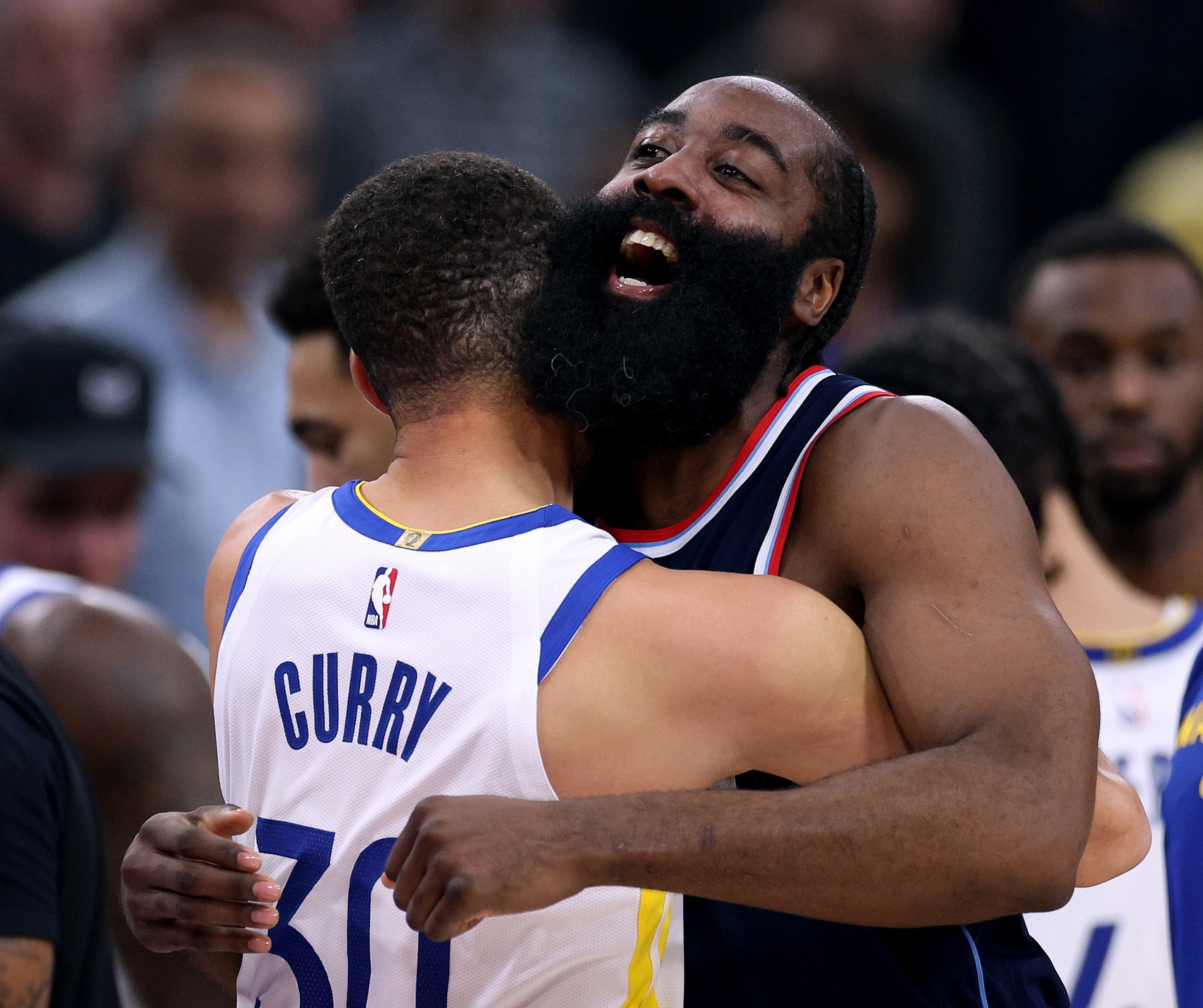  諸神黃昏！庫里哈登先后50+ NBA歷史首次兩名35歲以上球員轟50+！